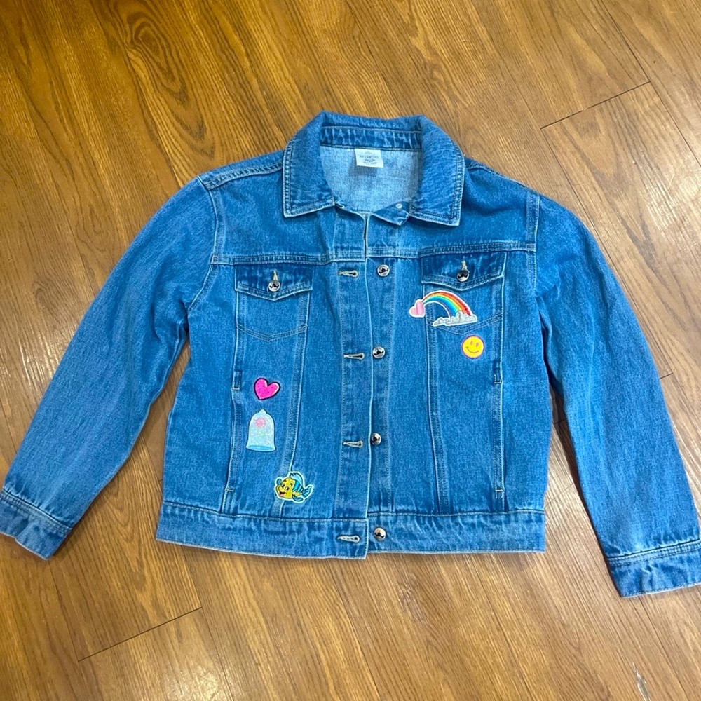 Vintage Disney denim girls jacket